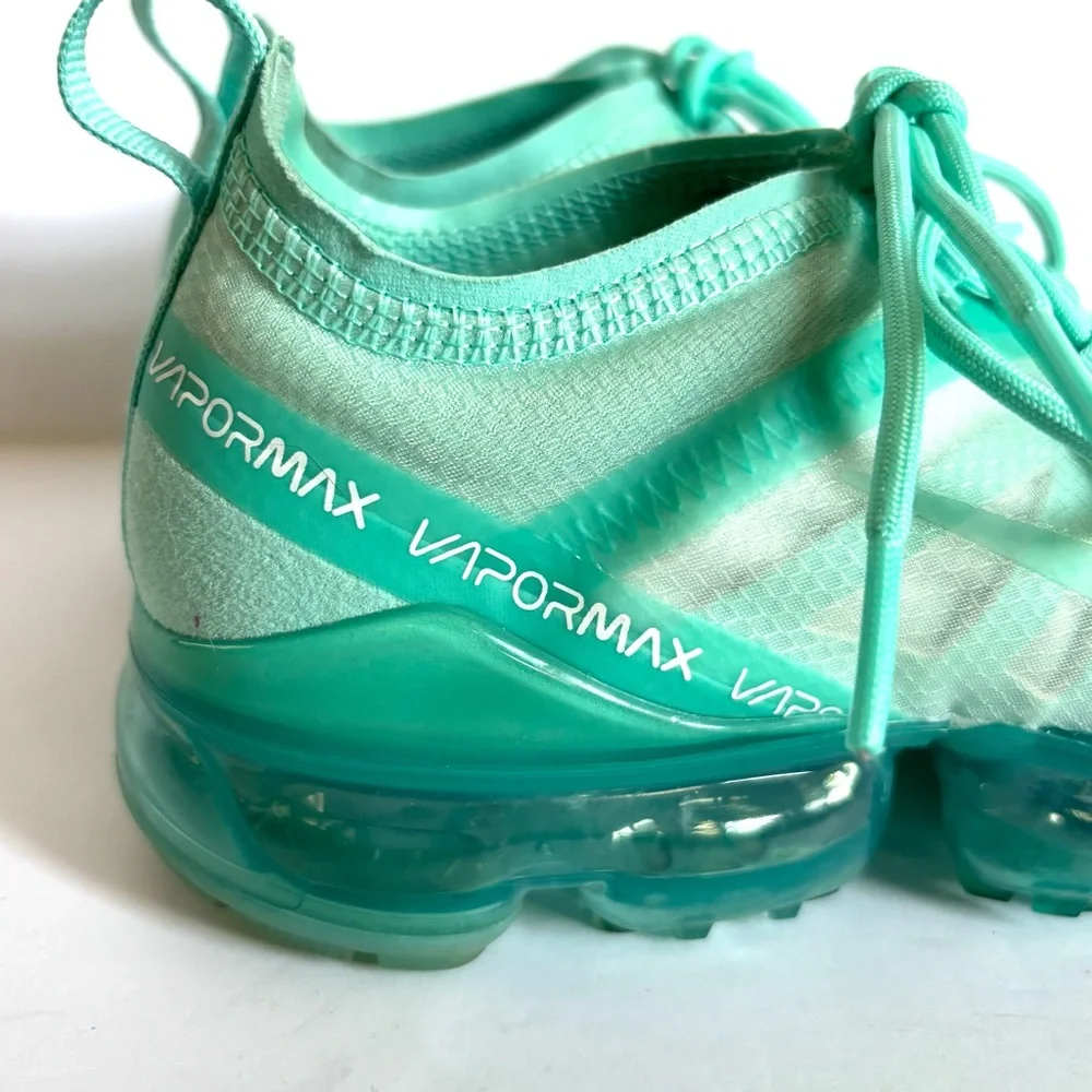Nike Air Vapormax Women’s 7.5 2019 Teal Tint Blue Aqua Running Shoes Sneaker - Picture 2 of 6